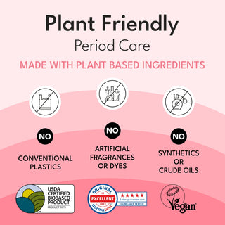 Plant- based Maxi pads Overnight